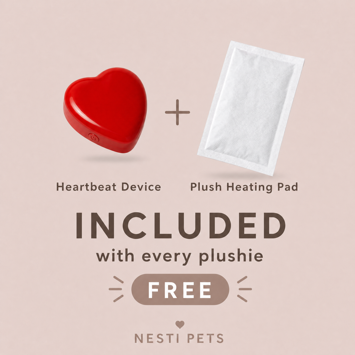 Nesti Heartbeat Plushie
